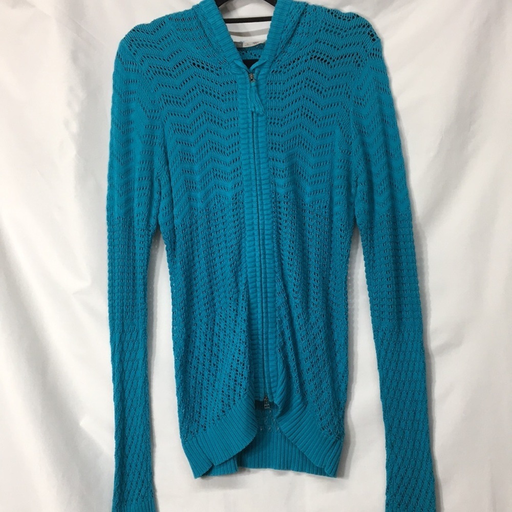 Athleta Women’s Blue Knit Sweatshirt Size XL Like-NEW